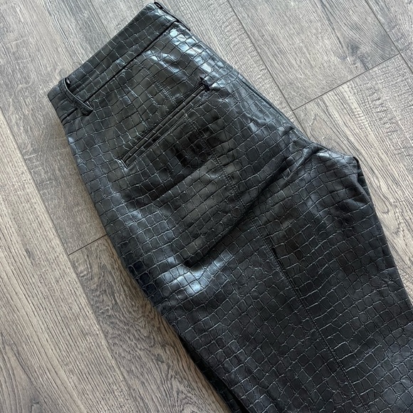 ZARA Croc Pants - Picture 7 of 8